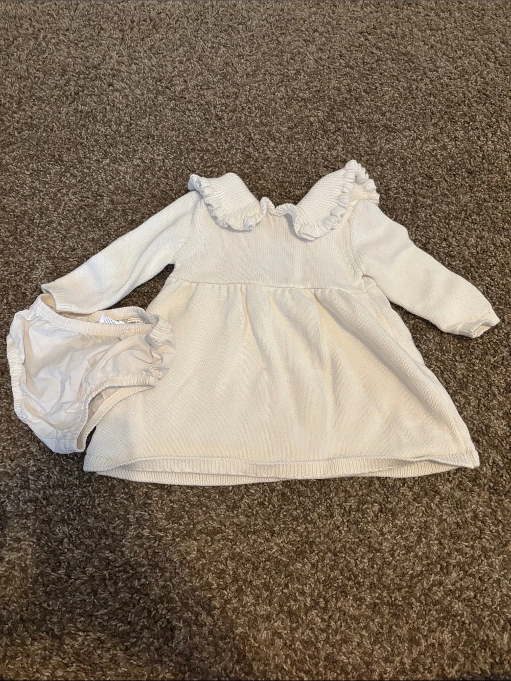Baby Girls Mixed Romper & Dress Bundle - Pink, White, Navy Floral - Picture 10 of 11